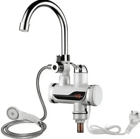 Кран проточний водонагрівач з LCD-екраном і душем Instant Electric Heating Water Faucet