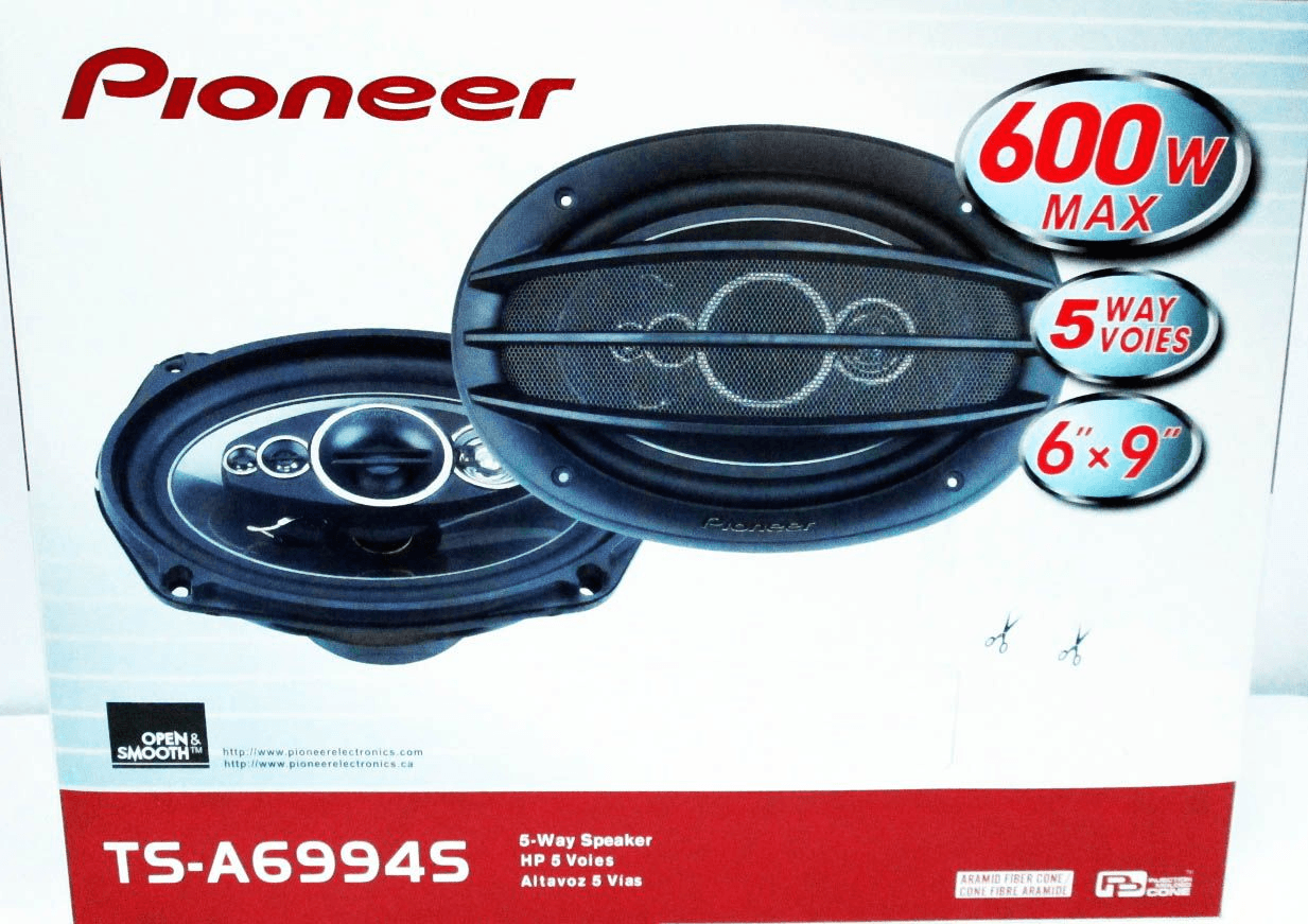 Динаміки (колонки) Pioneer 6942 (1000Вт) двосмугові